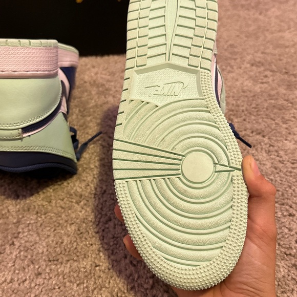 brand-new jordan 1 mid blue mints - Picture 6 of 11